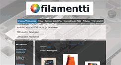 Desktop Screenshot of filamentti.com