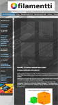 Mobile Screenshot of filamentti.com